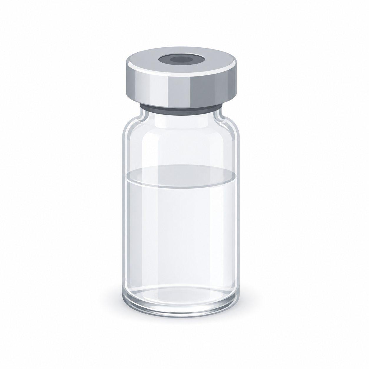 Medication vial illustration for neural therapy